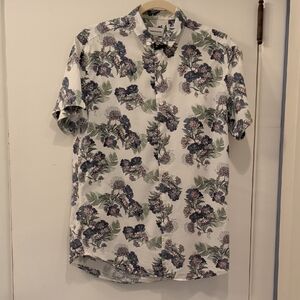 Floral Short Sleeve Shirt From Frank And Oak